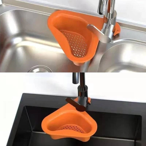 (Last Day Promotion - 49% OFF)Kitchen Sink Drain Basket Swan Drain Rack, Buy 3 Get 3 Free & Free Shipping