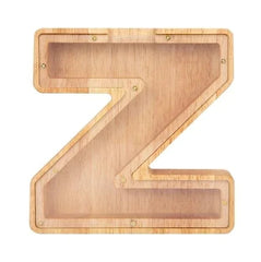 (🔥Summer Hot Sale Now-47% Off) Personalized Wooden Letter Piggy Bank - FREE SHIPPING