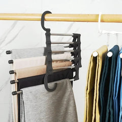 (🔥Hot Sale NOW- SAVE 48% OFF) Multifunctional Pants Rack(BUY 2 FREE SHIPPING NOW!)