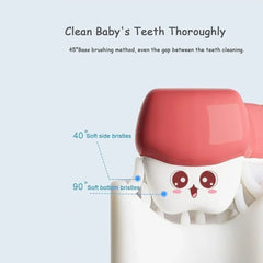 (🌈2022 Summer Hot Sale - Special Offer Now) All Rounded Children U-Shape Toothbrush