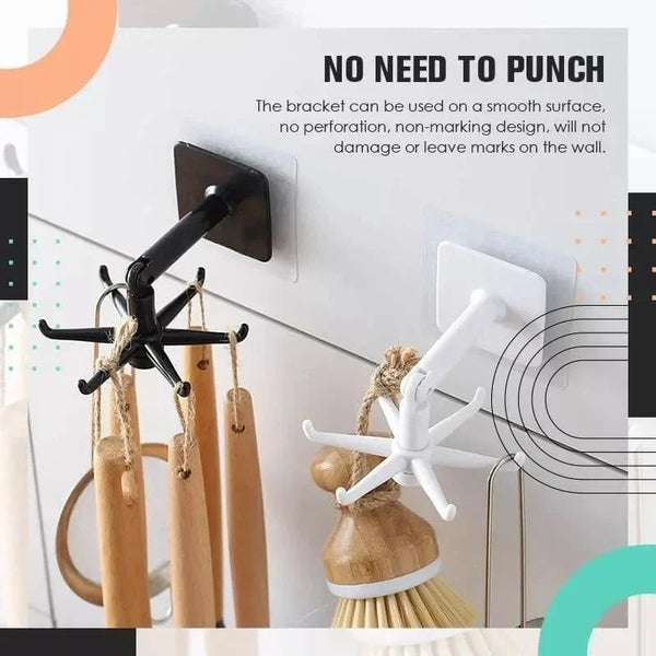 🔥(Last Day Promotion - 47% OFF) 360° Rotating Folding Hook- Buy 3 Free Shipping