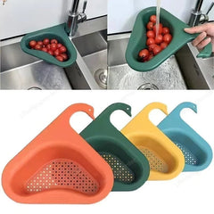 (Last Day Promotion - 49% OFF)Kitchen Sink Drain Basket Swan Drain Rack, Buy 3 Get 3 Free & Free Shipping